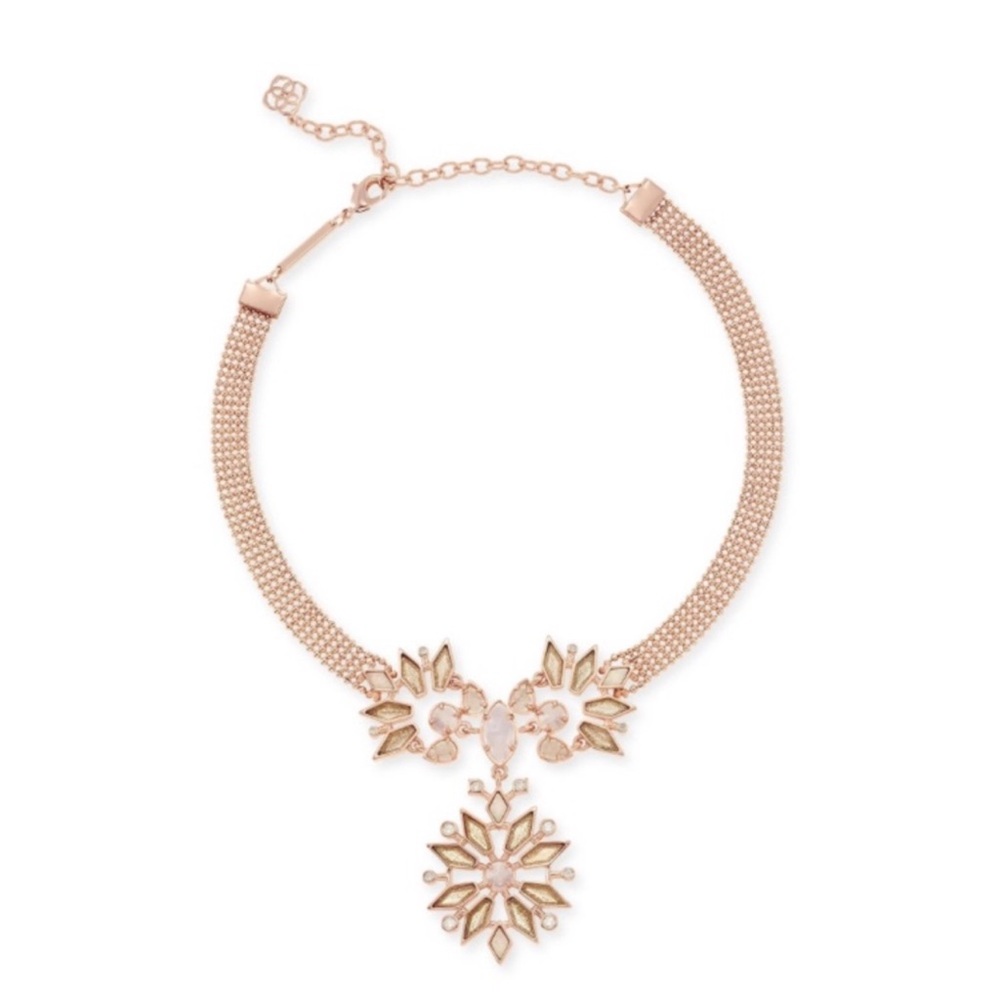Kendra Scott Isabella Rose Gold Choker - Picture 3 of 8